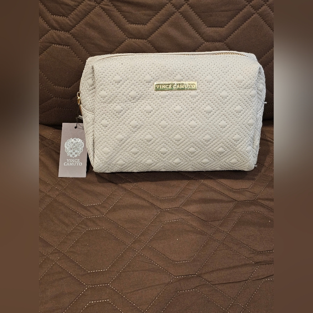 Vince Camuto Make-Up Bag, NWT
